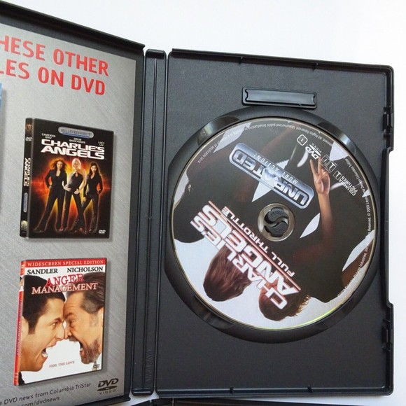 2 DVD Bundle CHARLIE'S ANGELS Full Throttle Cameron Diaz Drew Barrymore Lucy Liu - Picture 7 of 7